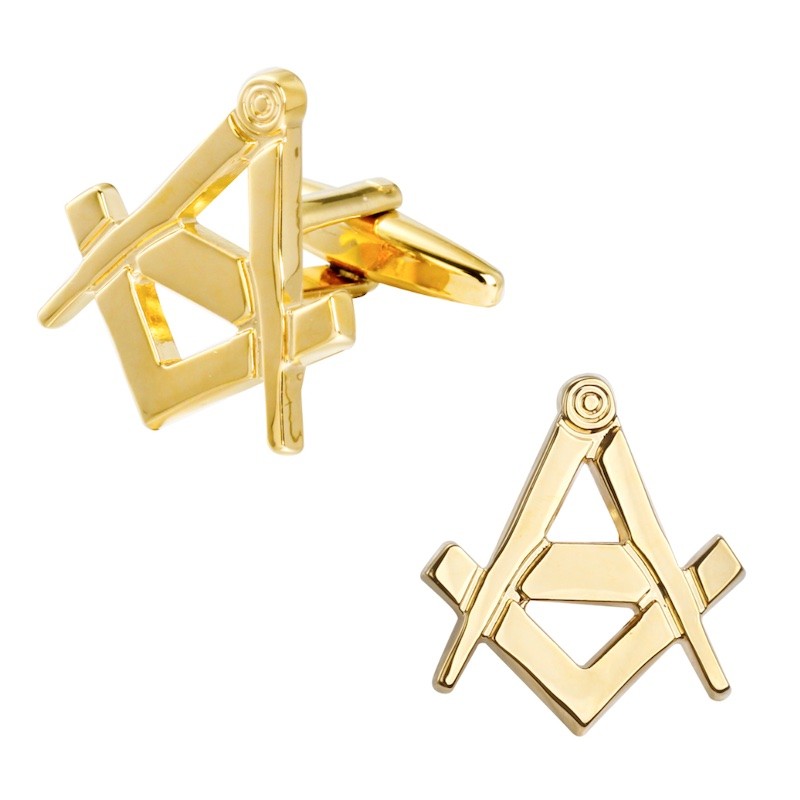 Spinki do mankietów Wolnomularstwo