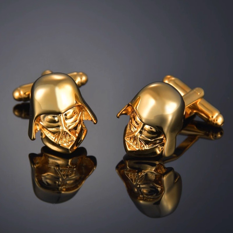 Manžetové gombíky s motívom Darth Vader, Star Wars