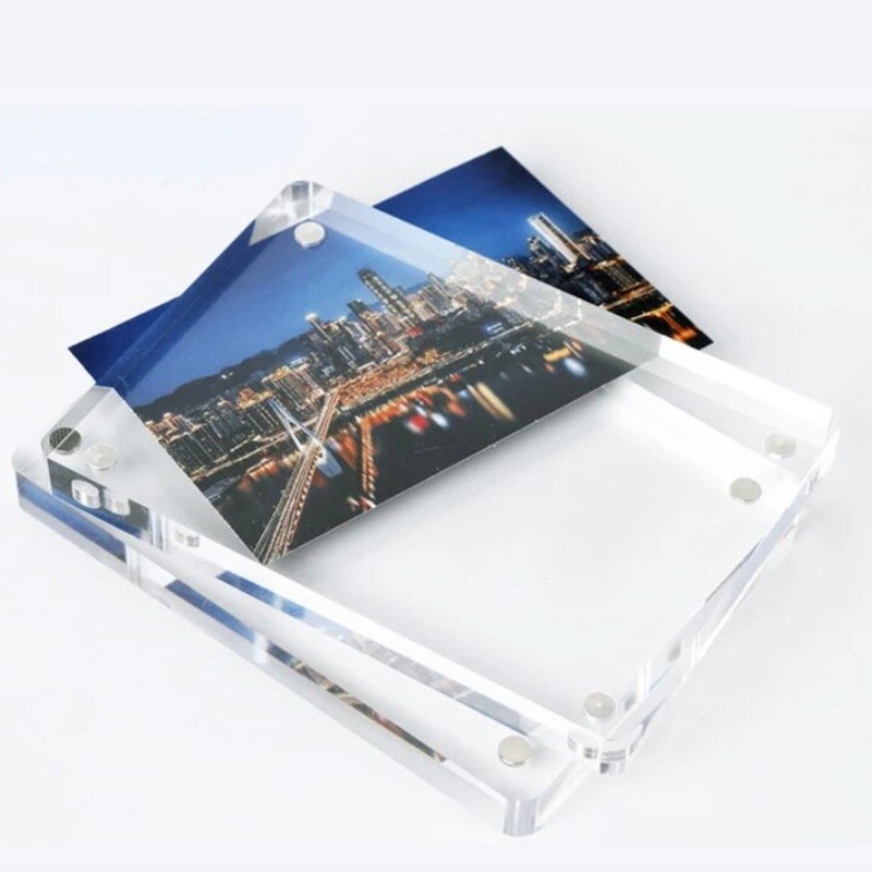 Ramka magnetyczny na zdjęcia z akrylu 10x15cm