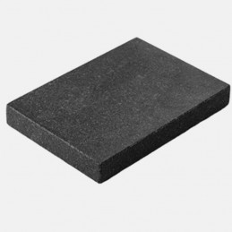 Žulový grilovací kámen 21x15x3cm, stolní BBQ na steaky, zeleninu, POŠKOZENO