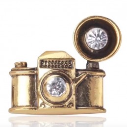 Brošňa, odznak retro fotoaparát, pre fotografa