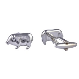 Spinki do mankietów prosiaczek, świnka