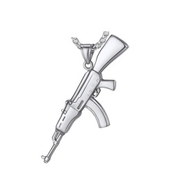 Medál Kalasnyikov AK 47 rozsdamentes acélból