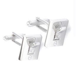 Spinki do mankietów wyłącznik dla elektryków