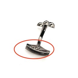 Spinki do mankietów kostka, kość psa, II.JAKOŚĆ