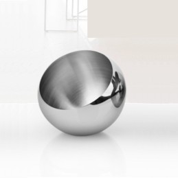 Ferde rozsdamentes acél tálaló tál ∅14cm