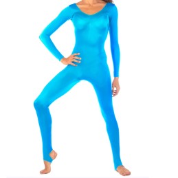 Sarok alatti hosszú női overál, edzéshez, jógához, tánchoz, lycrából