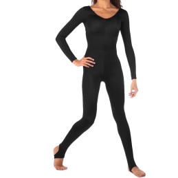 Dlhý dámsky overal pod pätu, na cvičenie, jogu, tanec, lycrový