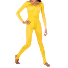 Sarok alatti hosszú női overál, edzéshez, jógához, tánchoz, lycrából