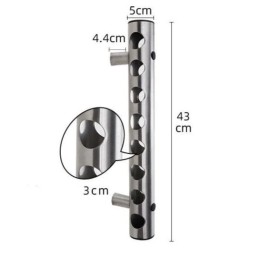 Nowoczesny uchwyt ścienny na butelki, na wino
