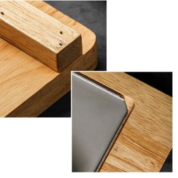 Gránit grillkő 21x15x3cm, asztali BBQ steakekhez, zöldségekhez