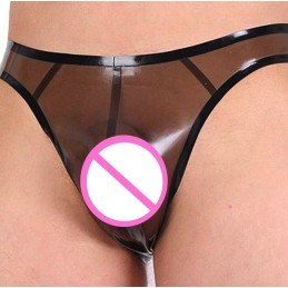Férfi latex tanga