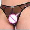 Černá pánská latexová tanga. Pánská latexová tanga pro nevšední prožitky z nošení latexu, které nemohou chybět ve Vašem erotickém šatníku.