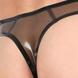 Męskie lateksowe stringi