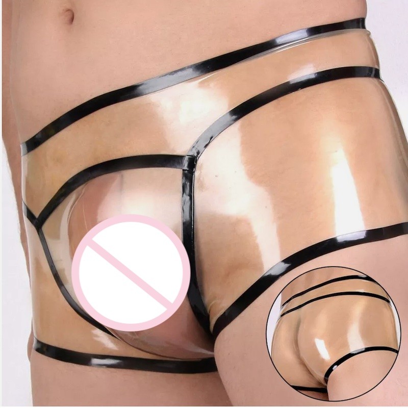 Boxerky pánské z průhledného latexu Boxerky pánské z průhledného latexu