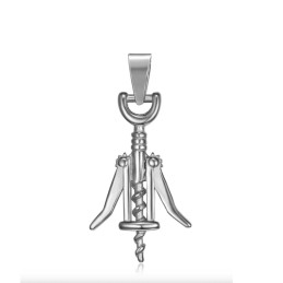 Prívesok na retiazku otvárač na víno, pre vinárov