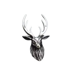 Zawieszka na łańcuszek z jeleniem, głowa jelenia