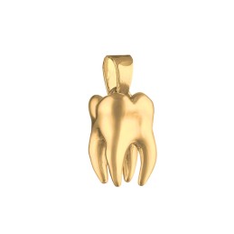 Zawieszka nierdzewna 3D ząb, ząb mądrości, dla dentystów