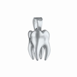 Zawieszka nierdzewna 3D ząb, ząb mądrości, dla dentystów