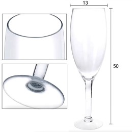 Ogromny kieliszek do wina, kieliszek do prosecco, szampana 2500ml