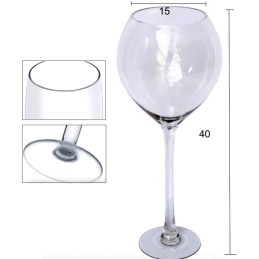 Óriás borospohár, borospohár, pohár 3000ml