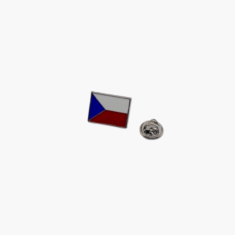 Odznáček, brož česká vlajka, Česká republika, Česko Odznáček, brož česká vlajka, Česká republika, Česko
