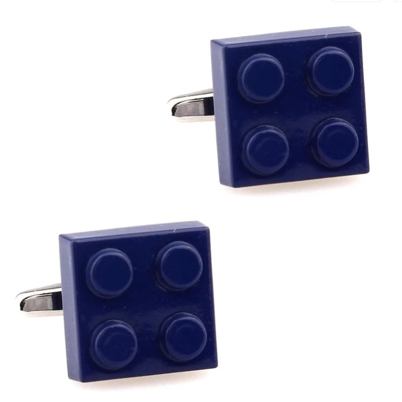 Spinki do mankietów Lego czarne