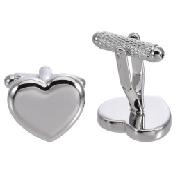 Manžetové knoflíčky srdce