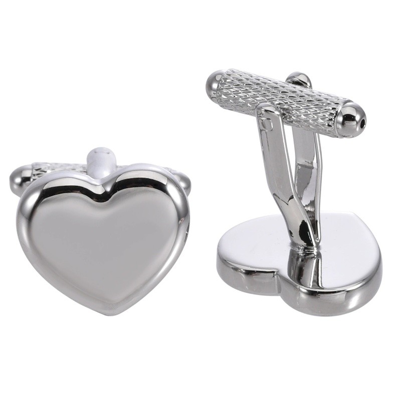 Spinki do mankietów serce