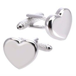 Manžetové knoflíčky srdce