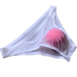 Pánské bezešvé slipy ultra tenké, průhledné, rychleschnoucí, 3D tvarované