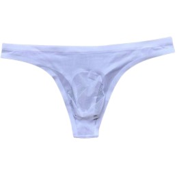 Férfi varrás nélküli tanga, ultravékony, átlátszó, gyorsan száradó, 3D formált