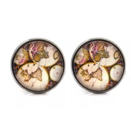 Mandzsettagombok történelmi világtérkép