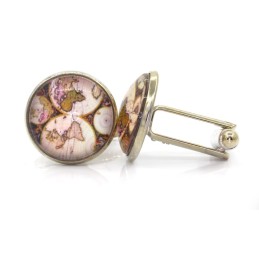 Manžetové knoflíčky historická mapa světa