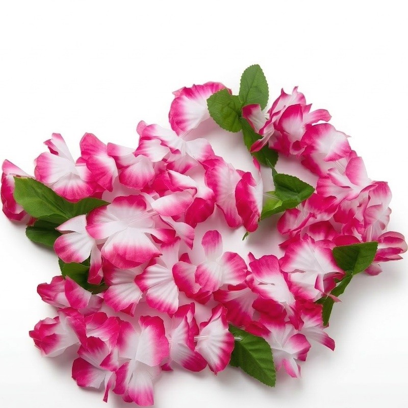 Hawaii věnec růžový, levně, na party