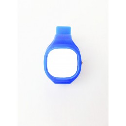Niebieska silikonowa obudowa do zegarka