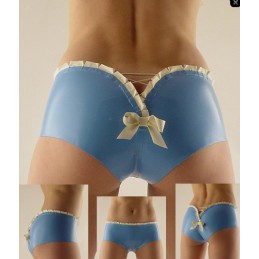 Nohavičky dámske latexové s mašličkou