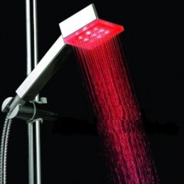Podświetlana słuchawka prysznicowa z diodą LED
