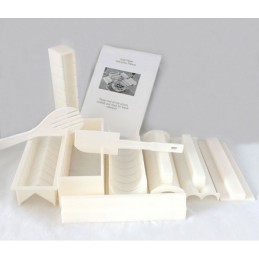 Súprava 10 formičiek na sushi, forma na ryžu na prípravu sushi