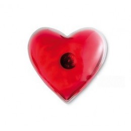 Hrejivý vankúšik, ohrievač rúk v tvare srdiečko