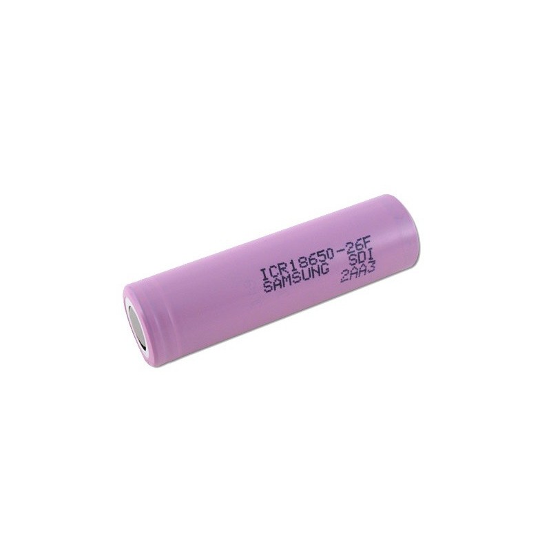 Originální baterie Samsung ICR18650-26F 3.7V 2600mAh Originální baterie Samsung ICR18650-26F 3.7V 2600mAh
