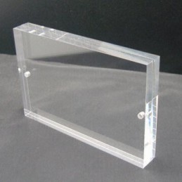 Obdélníkový akrylový fotorámeček 9x13cm