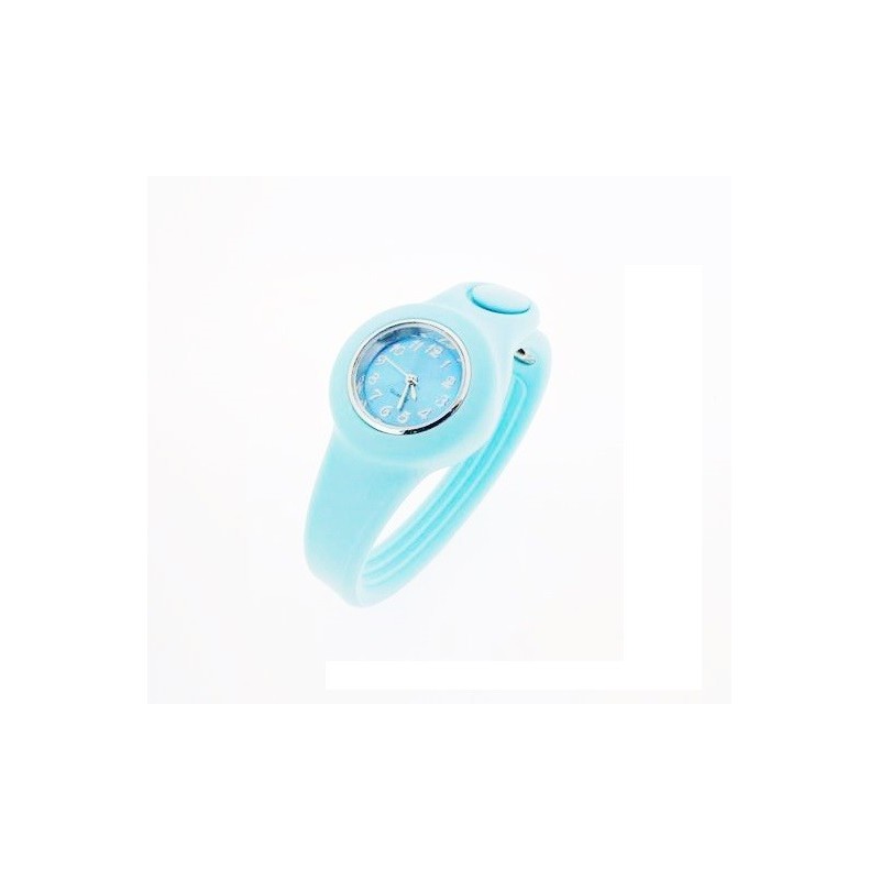 Hell blau Silikon Uhr Hell blau Silikon Uhr