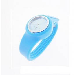 Niebieski zegarek silikonowy