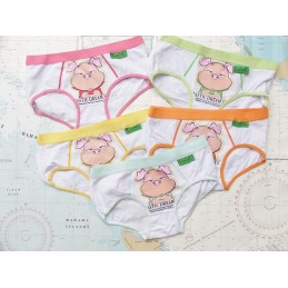 5 db színes lány bugyi csípő