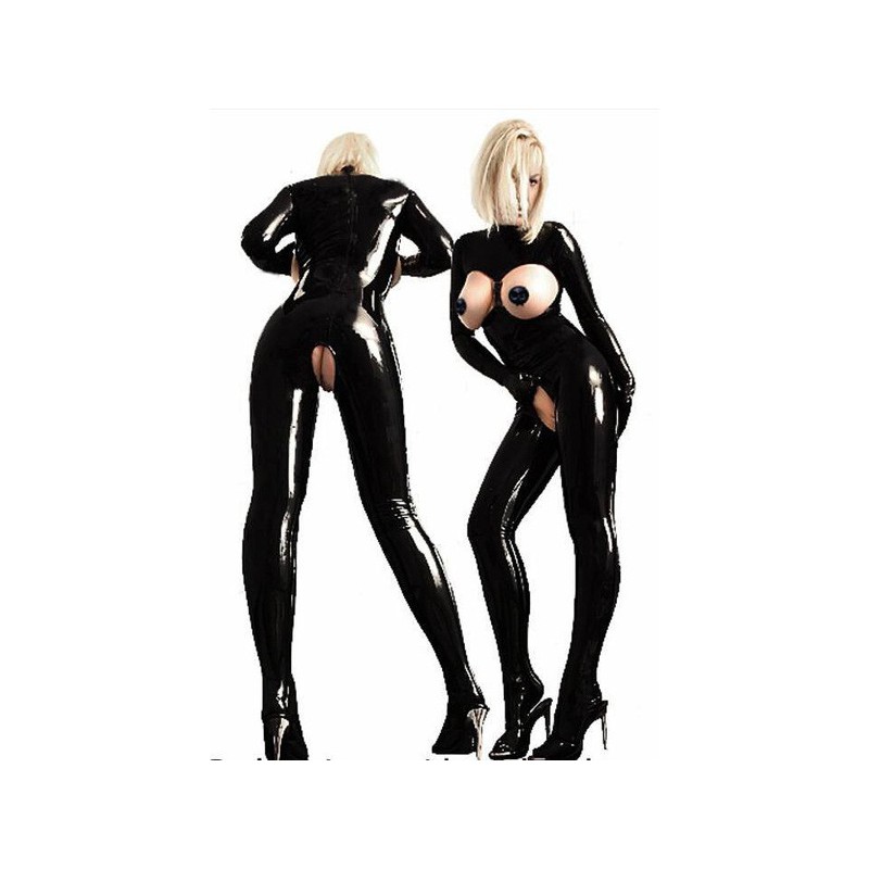 Sexy catsuit z vinylu Sexy catsuit z vinylu