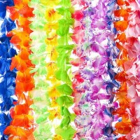 Havajské kvetinové party vence